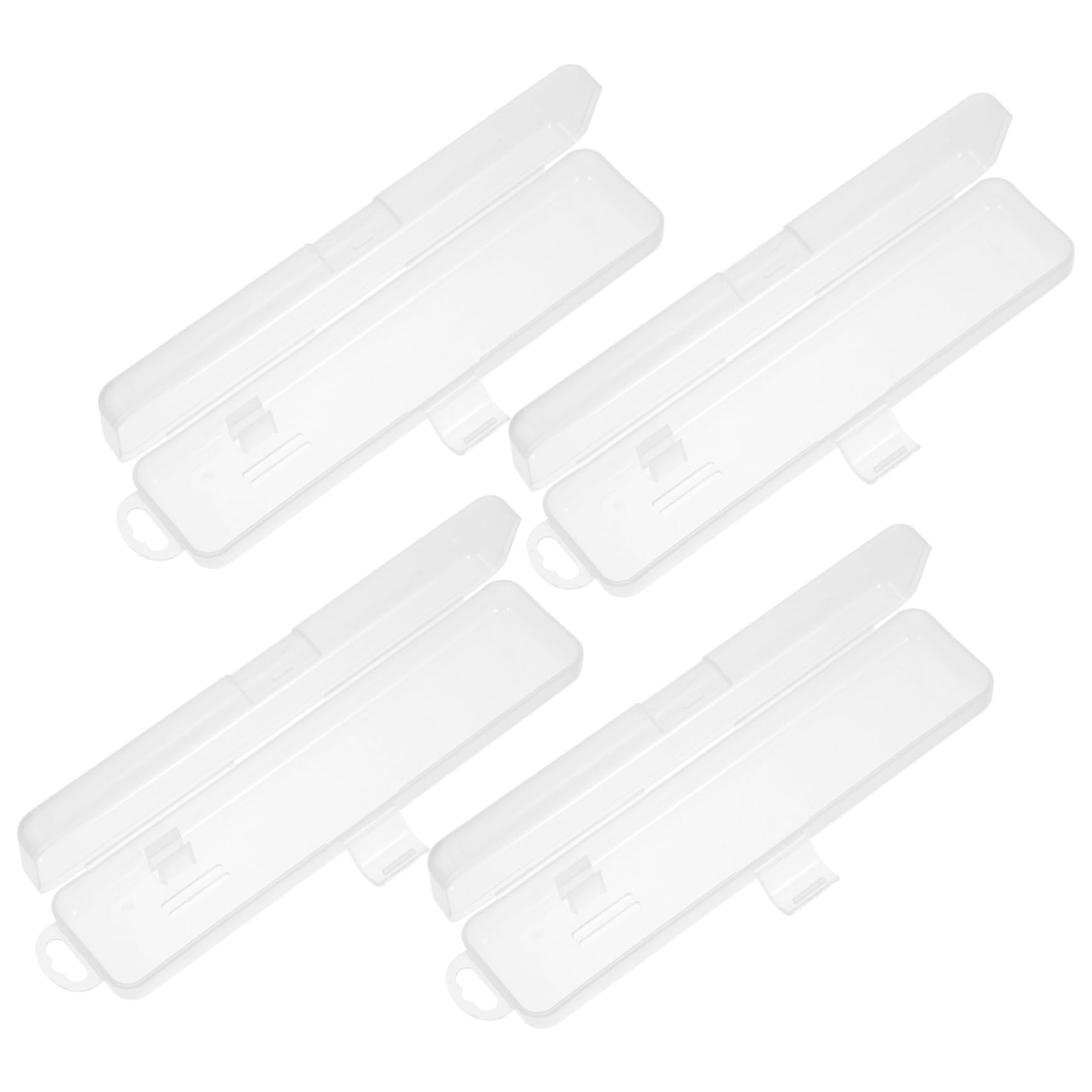 Baluue 20piezas Estuche Portátil De Para Cepillos y Pasta De Dientes Organizador De Reutilizable Para