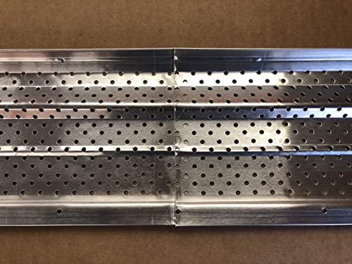 A-M Gutter Guard - Aluminum - Sample Pack - Includes Both 5" And 6" Width Samples (7" In Length, Mill Finish) #TOP6