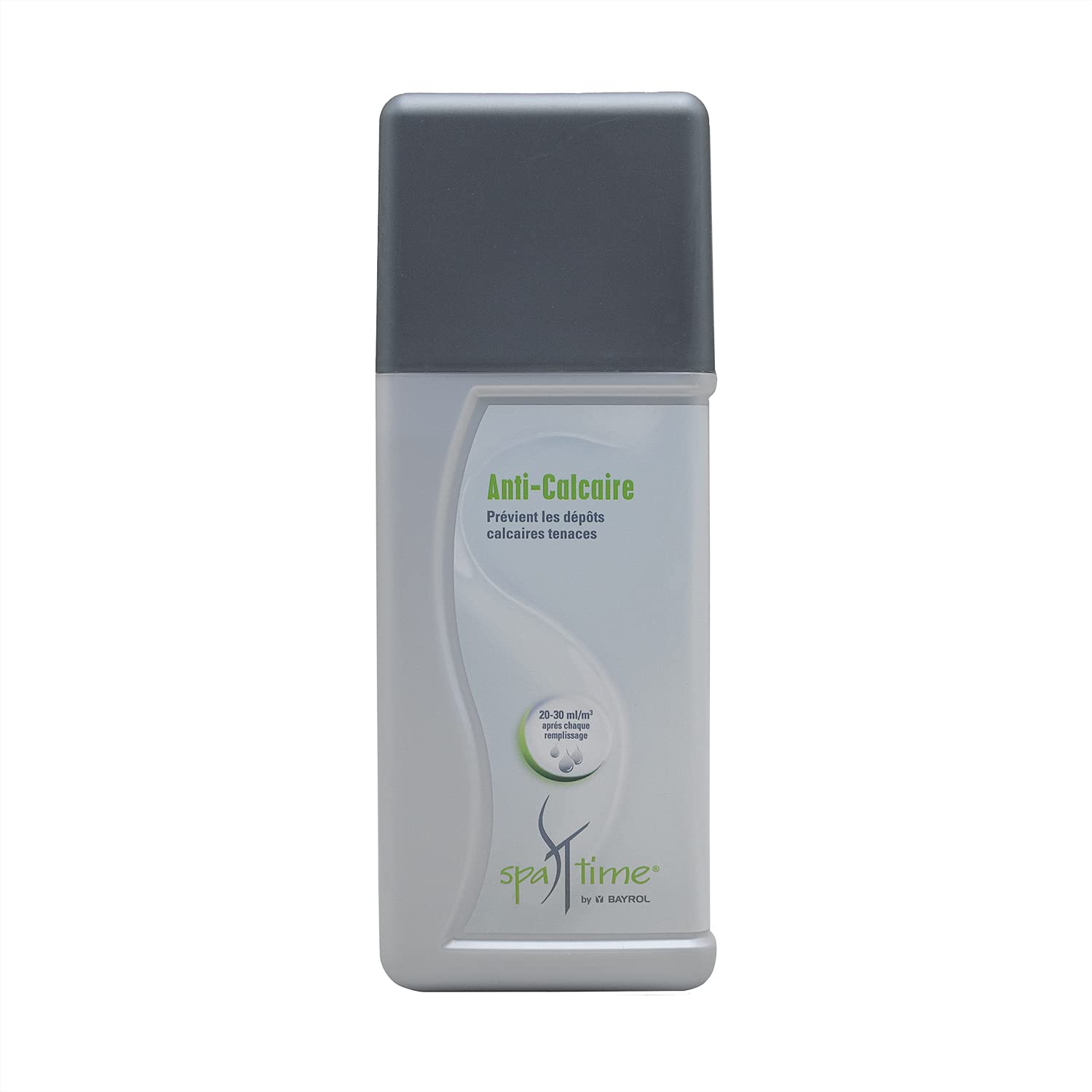 BAYROL SpaTime Anti-CALCAIRE Liquide - 1L | Prévient la Formation des dépôts calcaires tenaces + 10 Tests HPS OFFERTS 6 en 1
