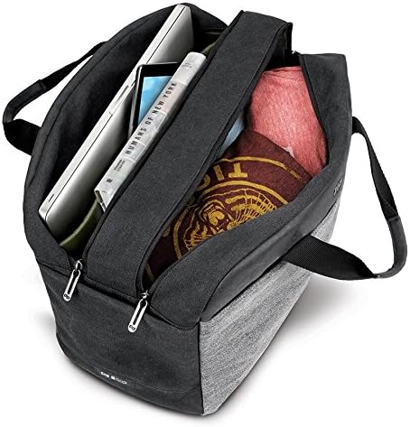 Solo Impulse 17.3 اینچ لپ تاپ دافل ، مشکی / خاکستری