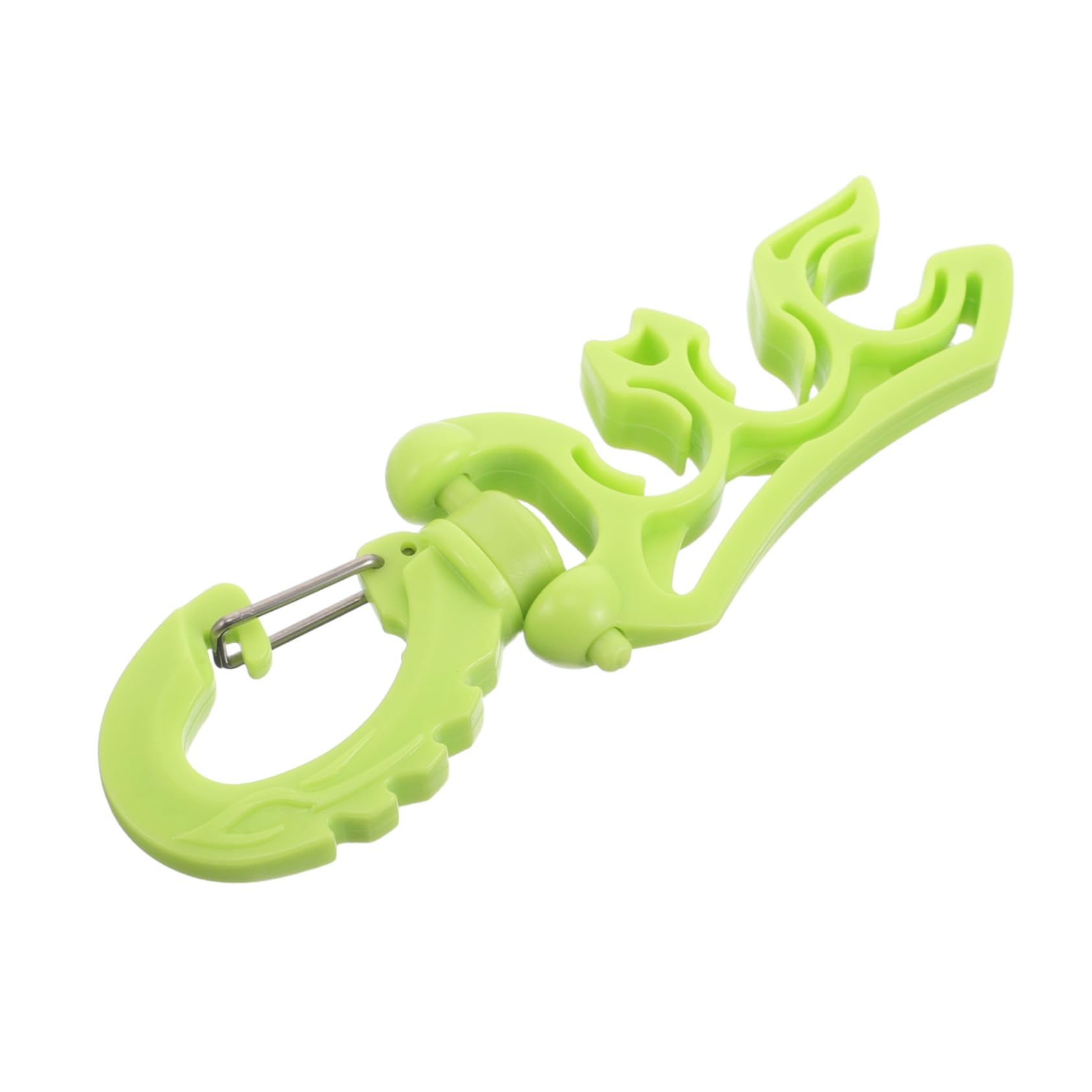 GOOHOCHY Diving Hose Holder Clip Buckle Scuba Double Hose Clip for Low Pressure Regulator Stable Attachment for Snorkeling Accessories and Diving Gear Management