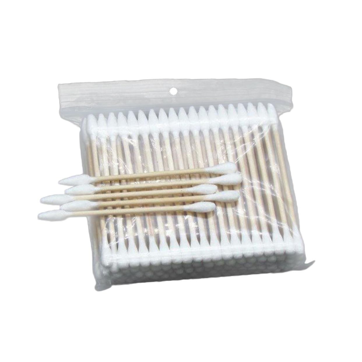 1200piezas Bastoncillos De Algodón Dobles Para Maquillaje Limpieza y Cuidado Hisopos Multifuncionales Puntas y Afiladas Para y