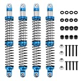 RCAWD 110mm Shock Absorber Damper Universal for a lot of 1/10 RC Hobby Cars, Full Aluminum RC Shock