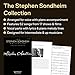 The Stephen Sondheim Collection | Piano/Vocal/Guitar Sheet Music Book Featuring 52 Songs from 17 Broadway Shows and Films | Definitive Composer Anthology for Students and Musical Theatre Fans