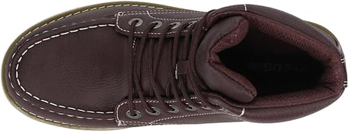 Miniatura 4 de Lugz Mens Cypress Lace Up Casual Botas Tobillo - Marrón