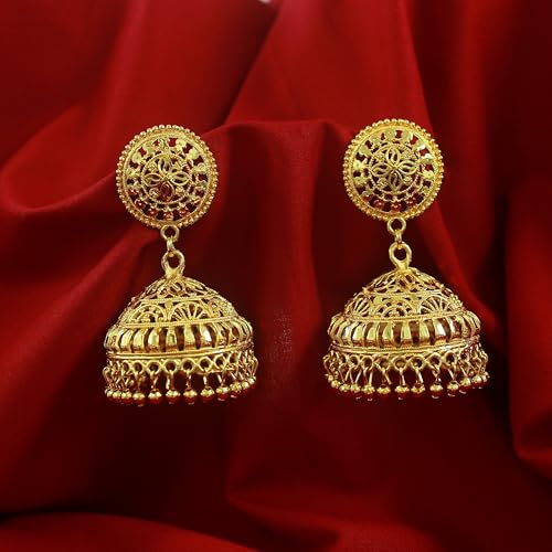Image of JFL - Jewellery for Less Gold Plated Copper Earrings For Women