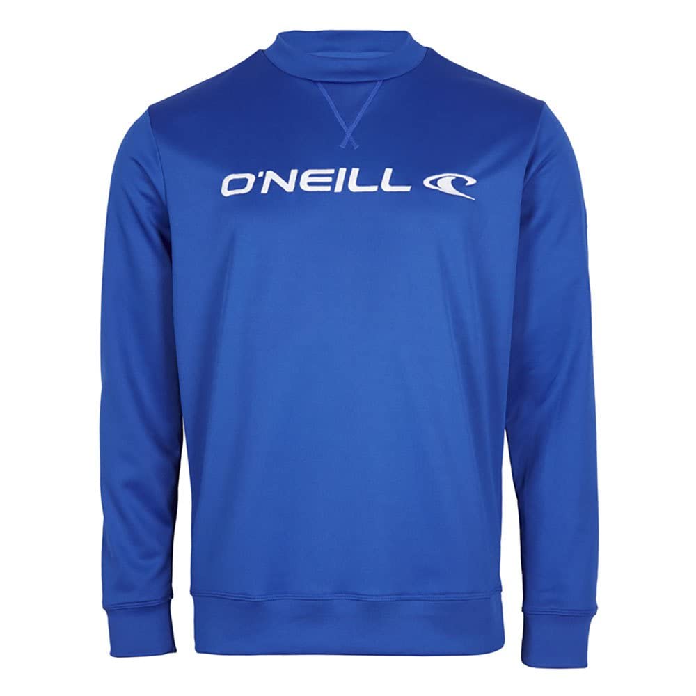 O'NEILL Rutile Crew Fleece Sweatshirt, 15045 Princess Blue, Men's Standard, 15045 Princess Blue, Large/X-Large