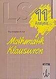  Lambacher-Schweizer, Trainingshefte für Mathematik-Klausuren, Analysis Klasse 11