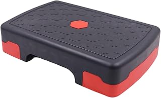 Aerobic Stepper - Anti-Slip Fitness Step for Exercise Training, Group Courses and Studio | Exercise Equipment for Kids, Teens, Adults and Seniors, Effective Step for Muscle Tightening,