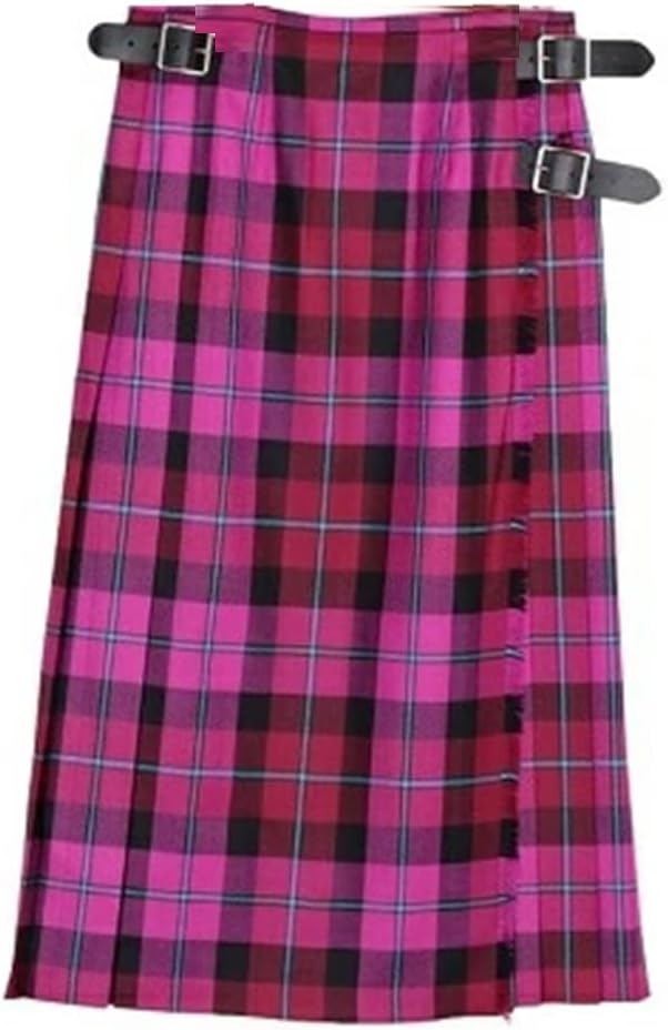 K*A様 （No.p6）オニールオブダブリン　ラップスカート　総丈82　ウール混 初売りセール) オニールオブダブリン O'NEIL OF DUBLIN バックル