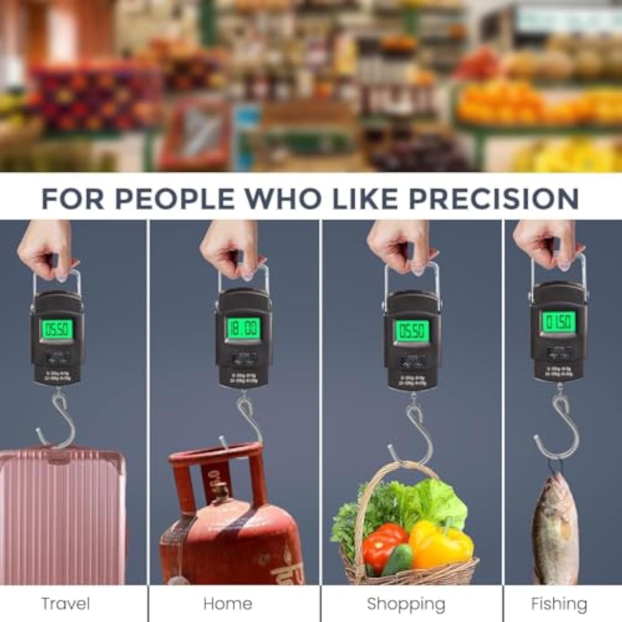 Portable Digital Luggage Weighing Scale