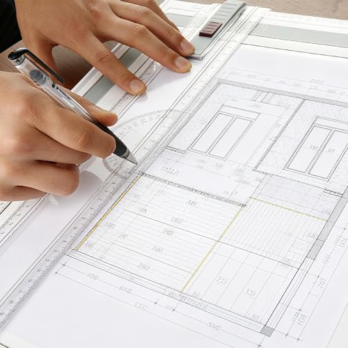 Tablero de dibujo DIN A3 para trabajar sin errores de alineación 7