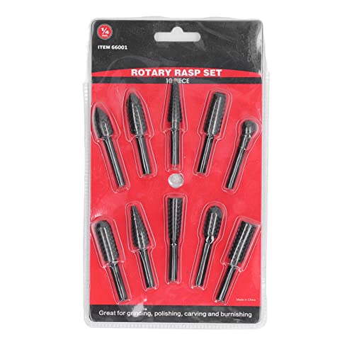 Set de fresas de carburo de tungsteno con vástago 1/4 pulg. miniatura 7