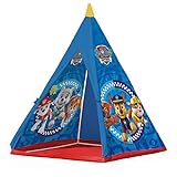 Motiv: Mit Paw Patrol Motiv - Chase, Zuma, Rubble- offiziell lizenziert Grundfarbe: blau - PE Boden rot