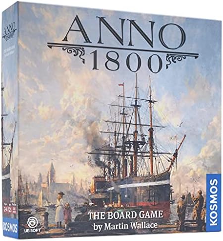 Anno 1800 - A Kosmos Game from Thames & Kosmos | A Civilization Game Based on The Video Game | Designed by Martin Wallace| for 2-4 Players, Ages 12 and up
