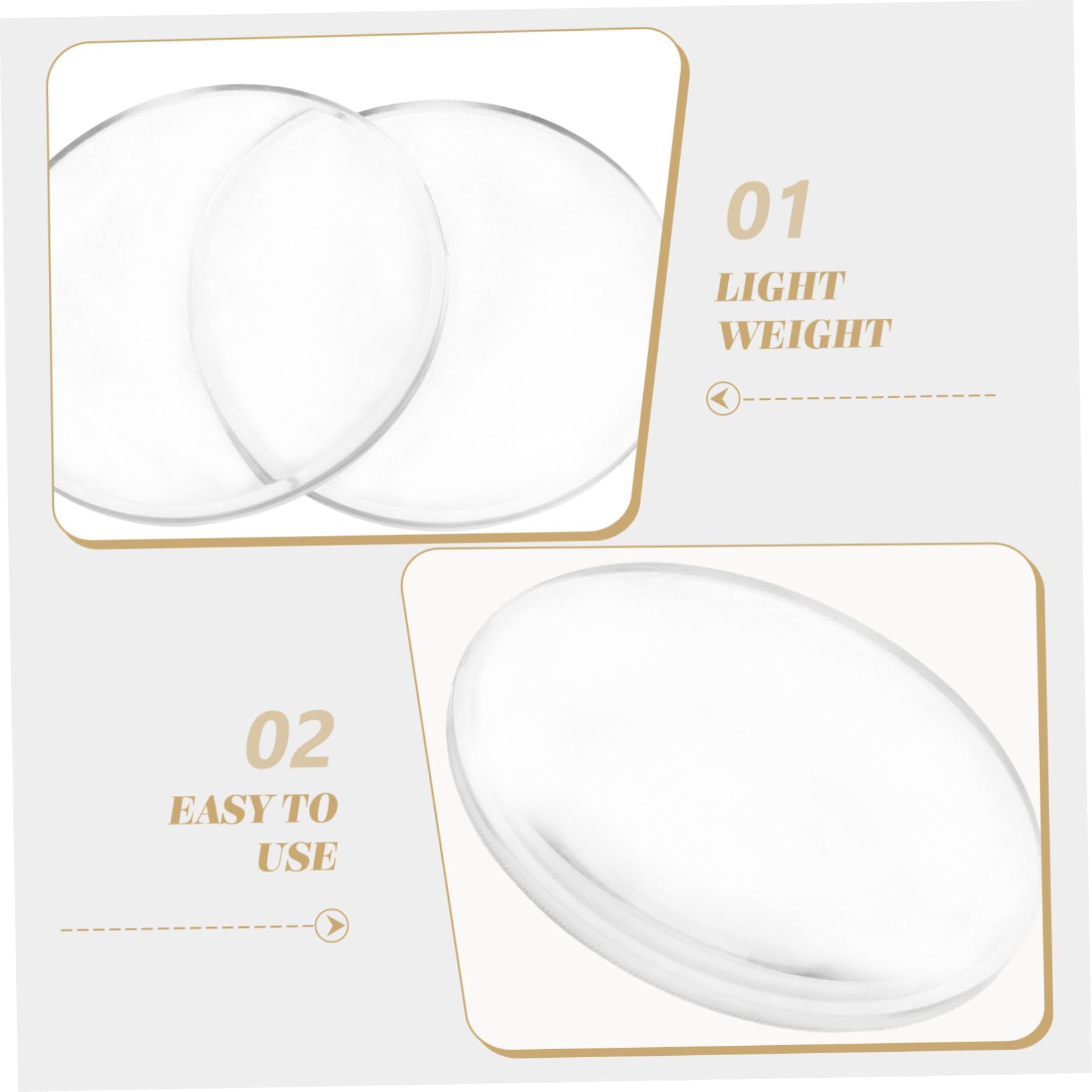 FRCOLOR 10pcs Glasses Lens Vr Glasses Lens for Vr Headset Lenses and Accessories 3D Glasses Accessories Light Blocking Lens Vr Lens Replacement Lens Vr Accessories Pmma Acrylic Convex Lens