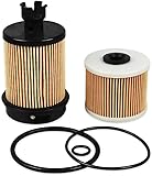 Pasurmu 23304-78090 23304-EV360 Fuel Filter Kit Compatible with Hino M4 M5 2022-2024 155 2017-2019