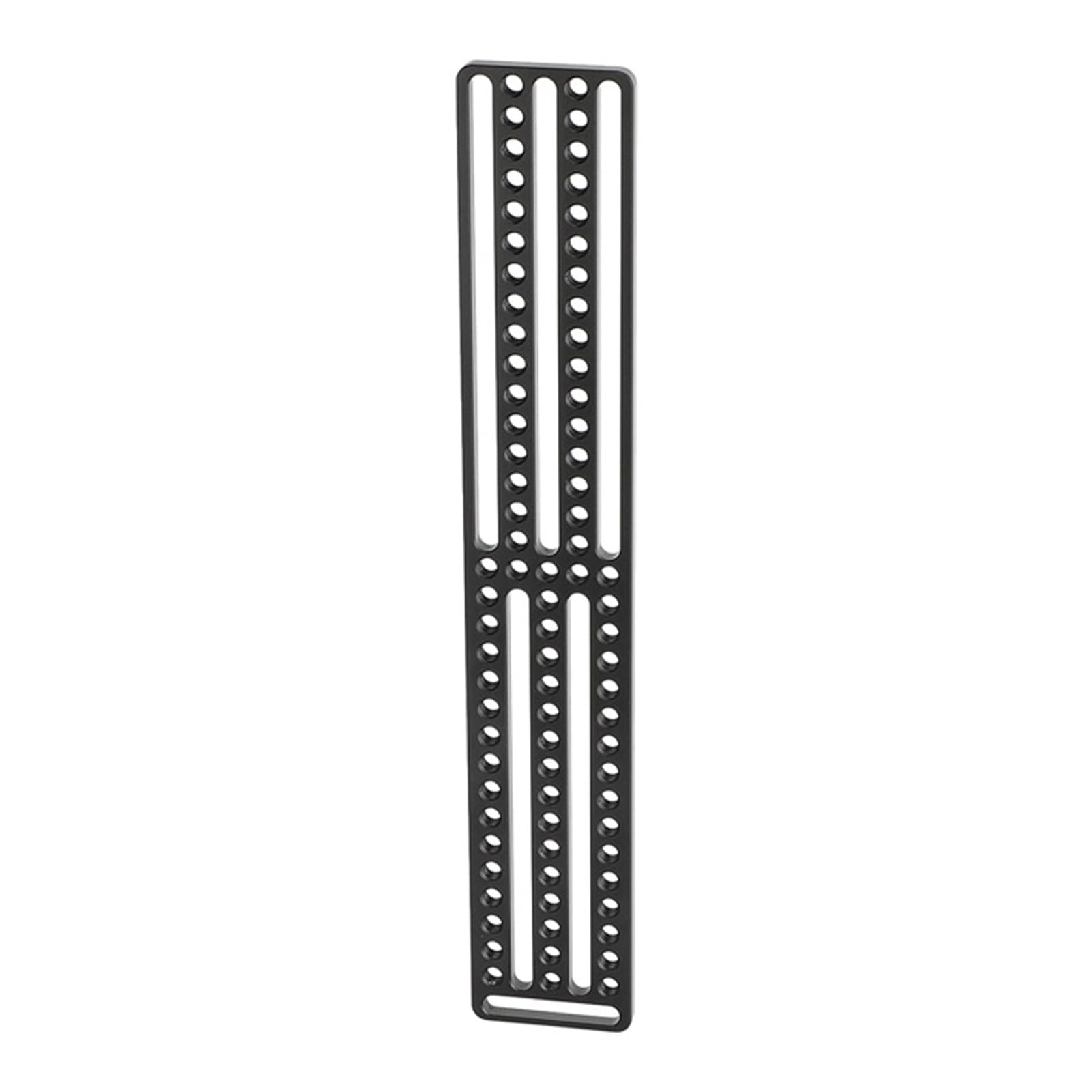 ordinarYone Plato de queso extendido de 30 mm con múltiples agujeros de rosca de 1/4 para montaje flexible de equipos de fotografía en base de metal