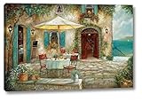 Casa DAmore by Ruane Manning - 11' x 16' Canvas Art Print Gallery Wrapped - Ready to Hang