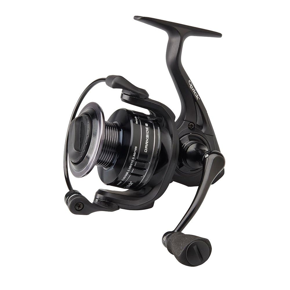 DAM Carrete de Pesca Quick Dynabraid 4, Carretes giratorios, Pesca Todo Terreno, Unisex, Negro, 4000S, FD