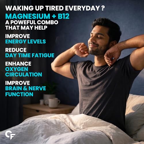 Image of Carbamide Forte Magnesium Glycinate 2000mg for Men | Magnesium supplement with Vitamin D3 & B12 | High Absorption Formula for Muscle Recovery, Sleep & Bone Health | 90 Veg Tablets. (Pack of 2)