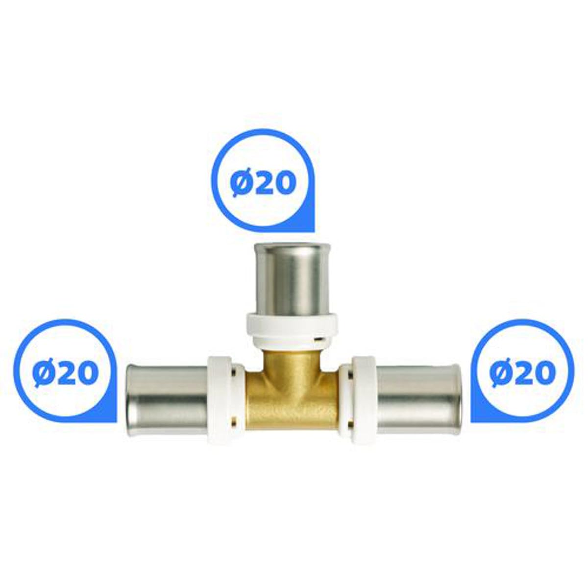 SOMATHERM FOR YOU - Kit Rubinetto Per Lavatrice A Incasso Per Tubo PEX 12mm, Installazione Facile E Veloce! - 2