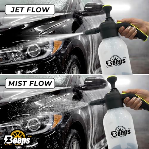 Image of Beeps Auto Pro Car Cleaning Kit - 200ML Premium Car Shampoo with Foam Sprayer for Complete Auto Detailing & Car Care Solution