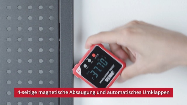 BINTA Digitaler Winkelmesser 400 Mm – Mit Wasserwaage Und Beleuchtetem LCD, 0–225°, ±0,5° Genauigkeit, Aus Aluminiumlegierung, Für Dach- Und Holzarbeiten