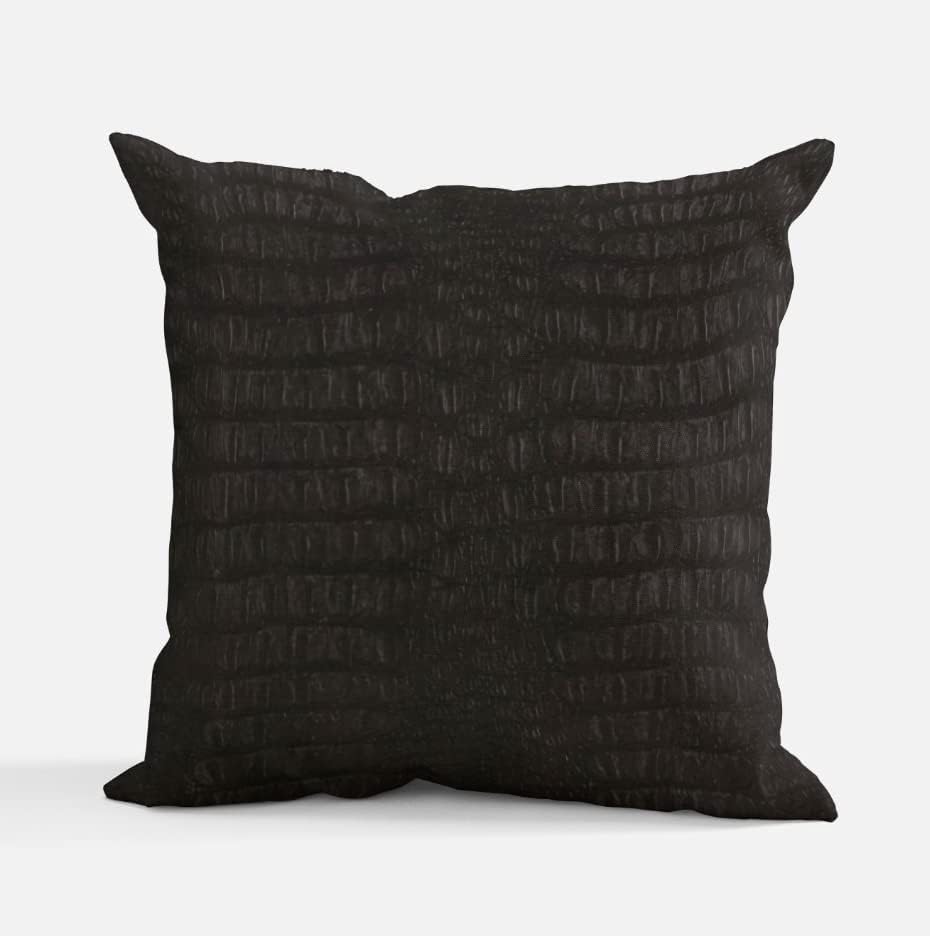 Miniatura 7 de Tela de cocodrilo, piel sintética de vinilo de cocodrilo con textura suave, tapicería en relieve de piel de cocodrilo, para manualidades y clips,