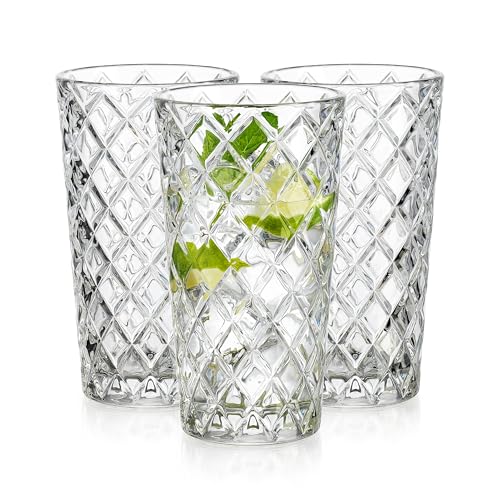 Glaver's Drinking Glasses - Set of 10-14oz....
