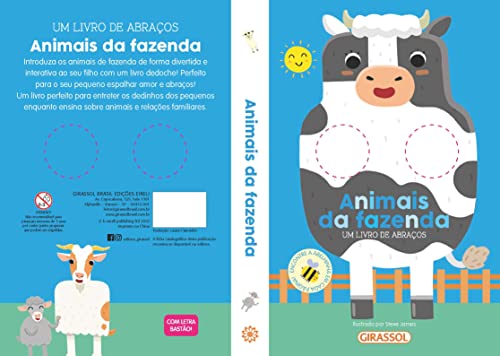 Um livro de abraços - Animais da fazenda