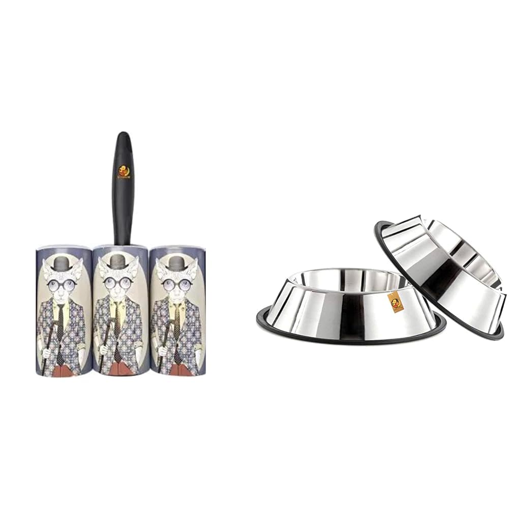 See full amazon price history chart for Foodie Puppies Lint Roller with Handle Cover 4 Refills 60 Sheets Each (Lint Roller 5Pcs) & Stainless Steel Plain Bowl for Dogs, Cats & Any Pets (450ml - Small, Plain) Foodie Puppies Lint Roller with Handle Cover 4 Refills 60 Sheets Each (Lint Roller 5Pcs) & Stainless Steel Plain Bowl for Dogs, Cats & Any Pets (450ml - Small, Plain) (B0CRVSCRD9) Amazon Price History, Amazon Price Tracker