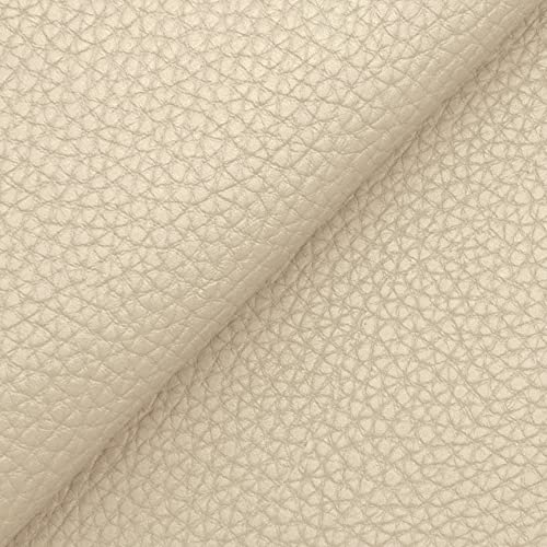 Tissu au mètre faux cuir hydrofuge simili cuir canapé chaises DESHOME 5m