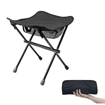 【3脚セット】アウトドアチェア キャンプ イス ブラック 折りたたみ 収納袋付き 折りたたみ 三脚チェア アウトドアチェア イス 収納袋