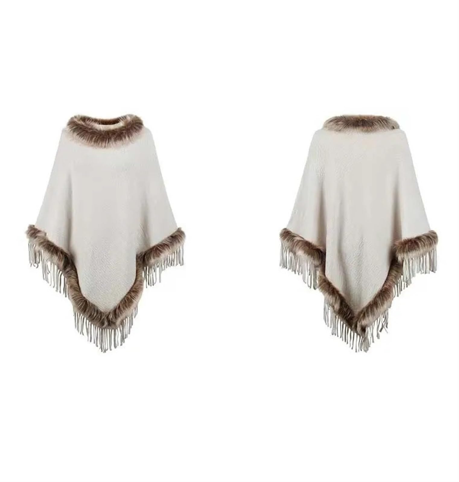 Poncho Lavorato A Maglia Da Donna Mantello poncho in maglia sottile e sciolto da donna, primaverile, autunnale, scialle, in for