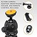 Kodak PhotoGear Mini Adjustable Tripod with Remote, Black