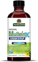 Nature's Answer Mullein-X Multi System Cough Syrup 4 Ounce | Soothes Coughs & Clears Mucus | Respiratory Support | Non GMO Gluten Free