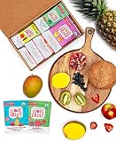 YOU LOVE FRUIT - Fruit Snacks Gift Box 24 Pack, 100% Natural Gluten-Free, Vegan, Fiber Packed, Low F
