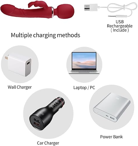 Miniatura 3 de Nuevo juego de juguetes de placer con orejas de conejo, 10 modos potentes, juguetes para adultos para mujeres, regalos portátiles, juguetes