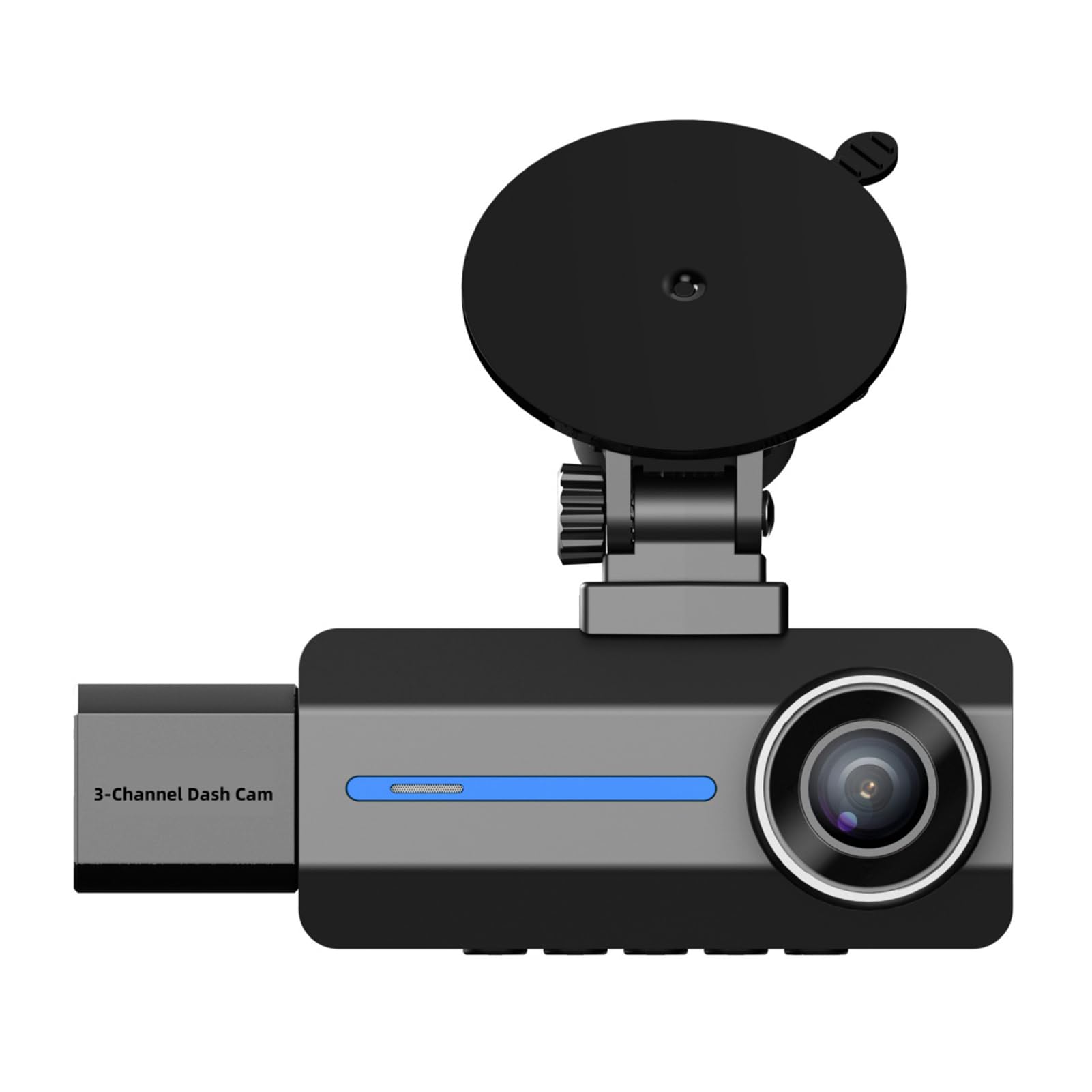 Telecamera da cruscotto a 3 Per canali dotata di registratore di | definizione 5K e funzionalità a infrarossi. Telecamera da cruscotto 1440P con anteriore e posteriore integrate.