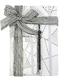 Photo Gallery emartbuy cool set regalo unico di cancelleria con taccuino a5, taccuino a7, matita meccanica e nastro - marmo geometrico bianco/oro Photo Gallery emartbuy cool set regalo unico di cancelleria con taccuino a5, taccuino a7, matita meccanica e nastro - marmo geometrico bianco/oro