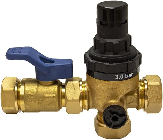 Heatrae Sadia 3 Bar 22mm Megaflo Cold Water Multibloc Combination Valve 95605869/95605021