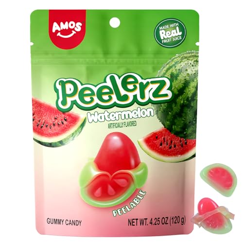 Image of Amos Assorted Gummy Candy (4.25oz, Watermelon)
