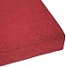 Cuscino da banco Spessore 3/5 cm 100/120 cm Cuscino Lavabile 2/3 Cuscino da banco di Seduta, Adatto for mobili da Giardino terrazza (Color : Red, Size : 35 * 120 * 3cm)