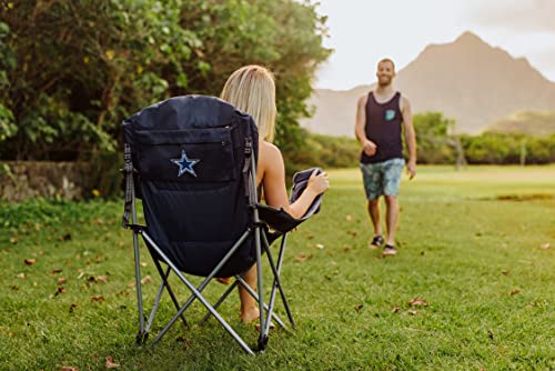 Image of Picnic TIME NFL Unisex-Adult NFL Reclining Camp Chair, Beach Chair for Adults, Sports Chair with Carry Bag