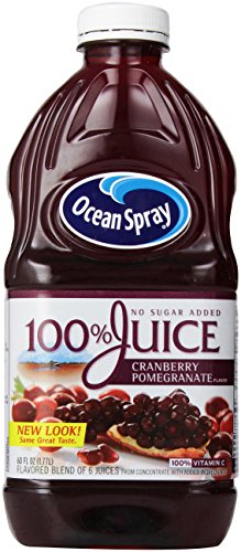 Image of Ocean Spray 100% Juice, Cranberry Pomegranate, 60 Fl Oz