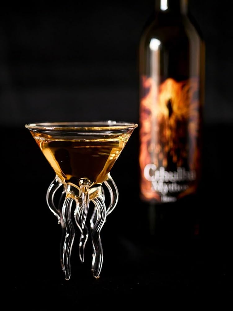 ミード 蜂蜜酒 クトゥルフ ミソス 4本セット ポストカード ミード 蜂蜜酒 クトゥルフ ミソス Cthulhu Mythos 4本