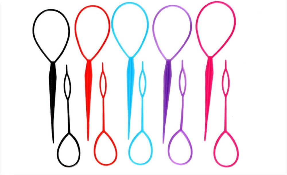 SAYLAVE 10PCS/Pack Clamping Hairstyle Hair Accessories Tricks Hair Pin Pulling Tricks Hairdressing Accessories Colorful