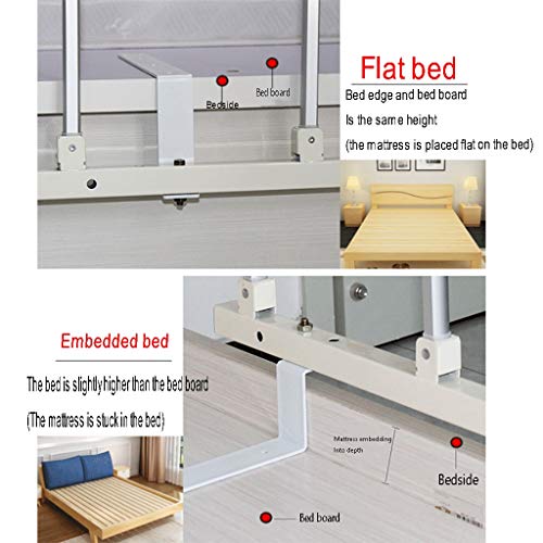 Asa de asistencia y manijas de seguridad para cama con barrera protectora anticaídas 3