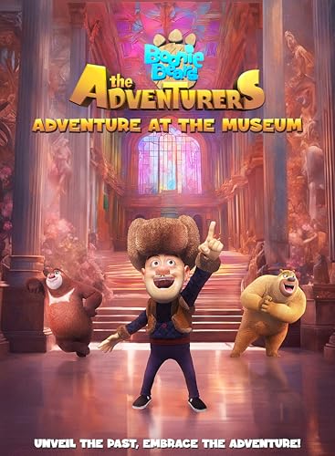 Boonie Bears cómic de aventuras infantil cuento didáctico sobre museos e historia 2